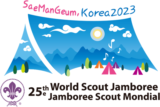 25. Jamboree 2023 Südkorea Logo